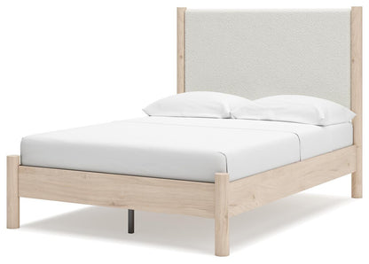 Cadmori Upholstered Panel Bed