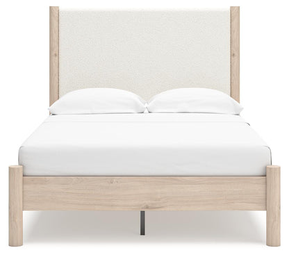 Cadmori Upholstered Panel Bed