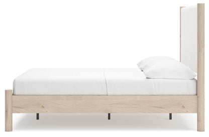 Cadmori Upholstered Panel Bed
