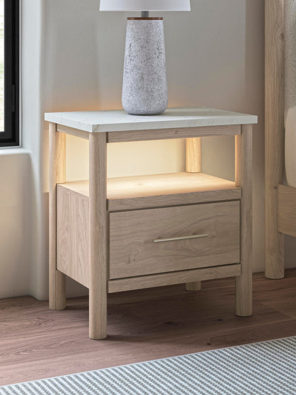 Cadmori Nightstand - B2615-91 - product view or room setting; only nightstand included (supplier image 12)