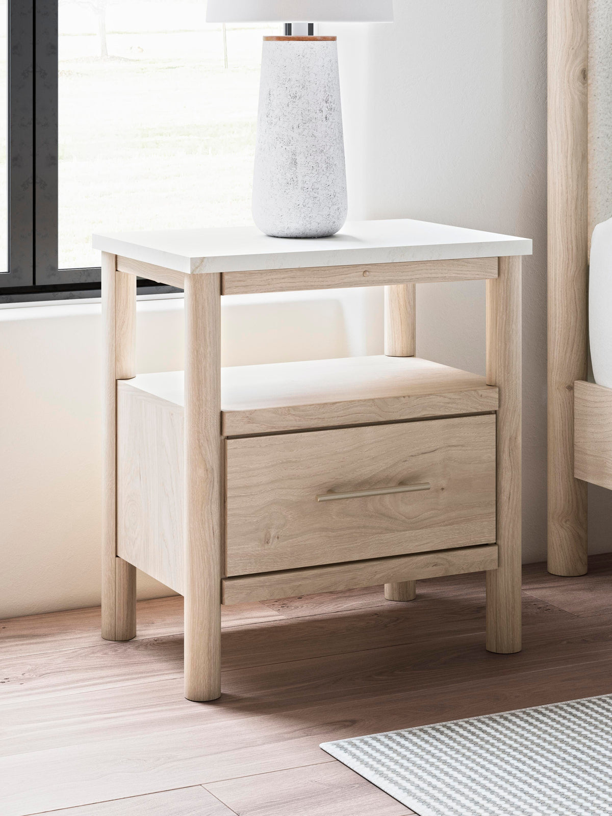 Cadmori Nightstand - B2615-91 - product view or room setting; only nightstand included (supplier image 2)