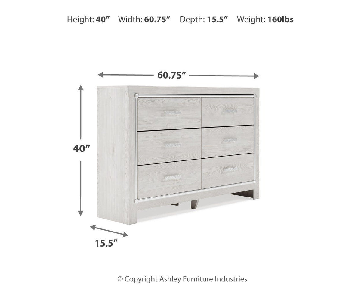 Altyra Dresser - B2640-31 - approximate manufacturer dimensions (supplier image 4)