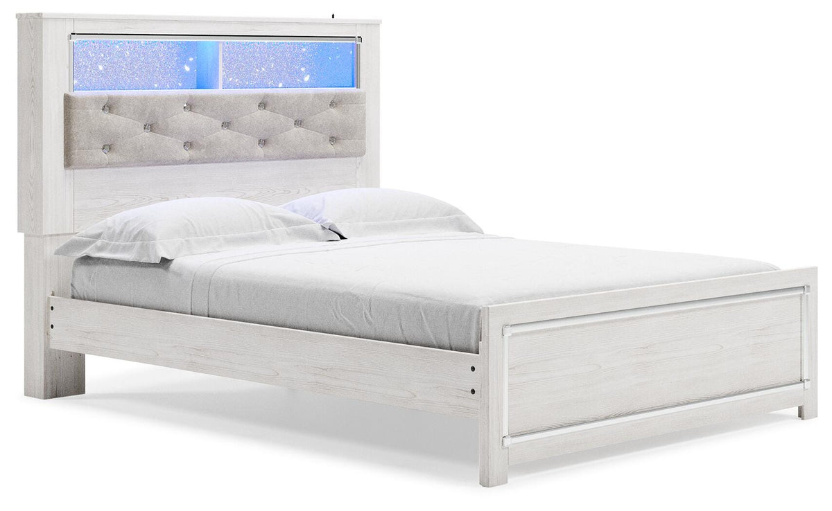 Altyra Panel Bookcase Bed