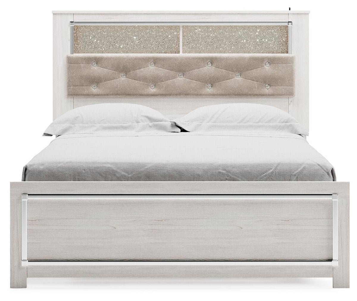 Altyra Panel Bookcase Bed