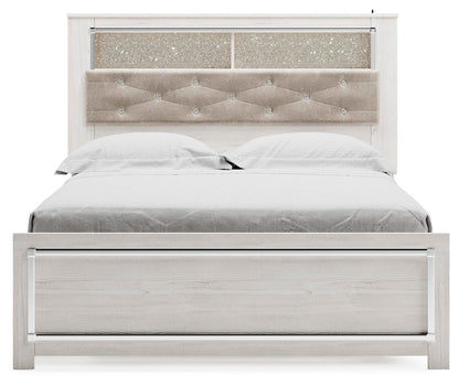 Altyra Panel Bookcase Bed