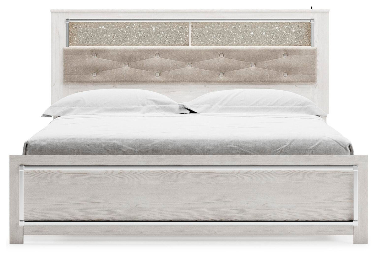 Altyra Panel Bookcase Bed