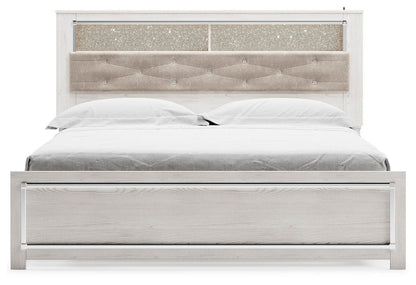 Altyra Panel Bookcase Bed