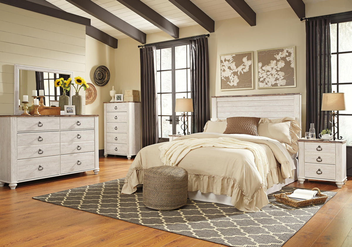 Willowton Chest of Drawers - B267-46 - product view or room setting; only chest included (supplier image 4)