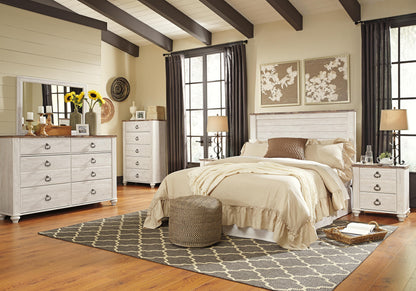 Willowton Chest of Drawers - B267-46 - product view or room setting; only chest included (supplier image 4)