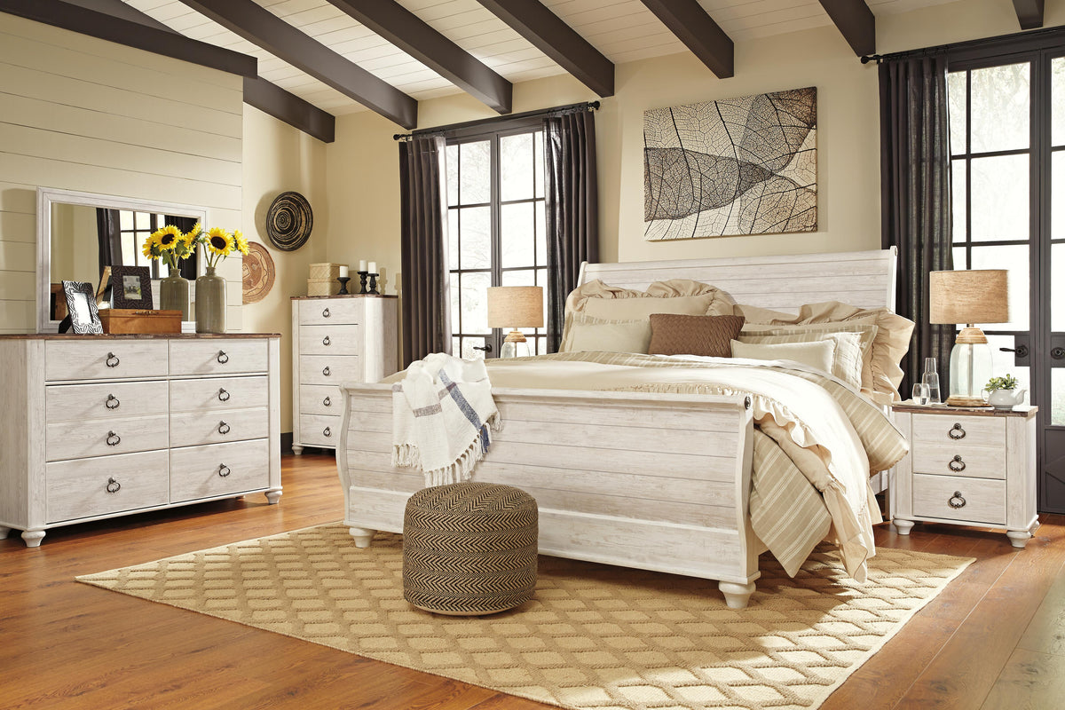 Willowton Chest of Drawers - B267-46 - product view or room setting; only chest included (supplier image 5)