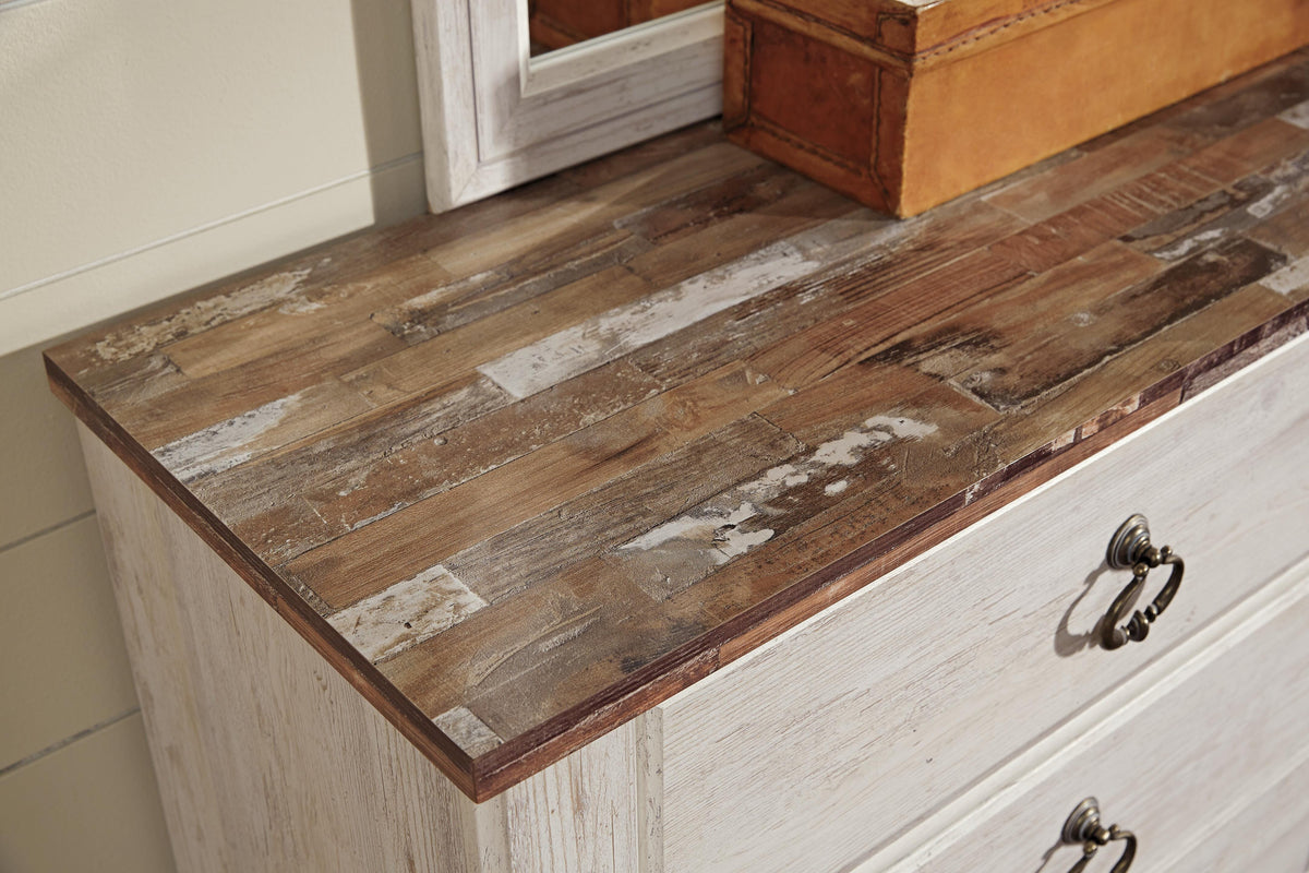 Willowton Dresser - B267-31 - finish or detail (supplier image 7)