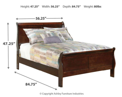Alisdair Bedroom Sets - B376B16, B376B19, B376B7, B376B27, B376B34, B376B37 - approximate manufacturer dimensions (supplier image 41)