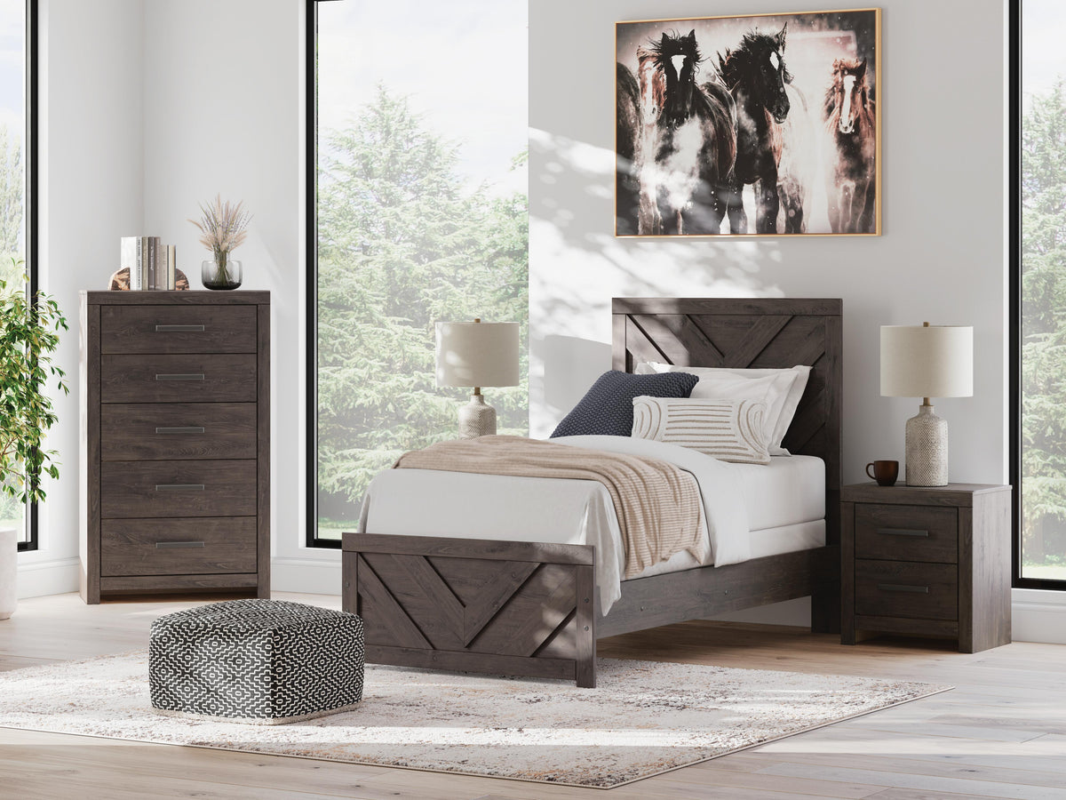 Prendonea Bedroom Sets - B3789B5 - product view or room setting; complete kit and included component views (supplier image 95)