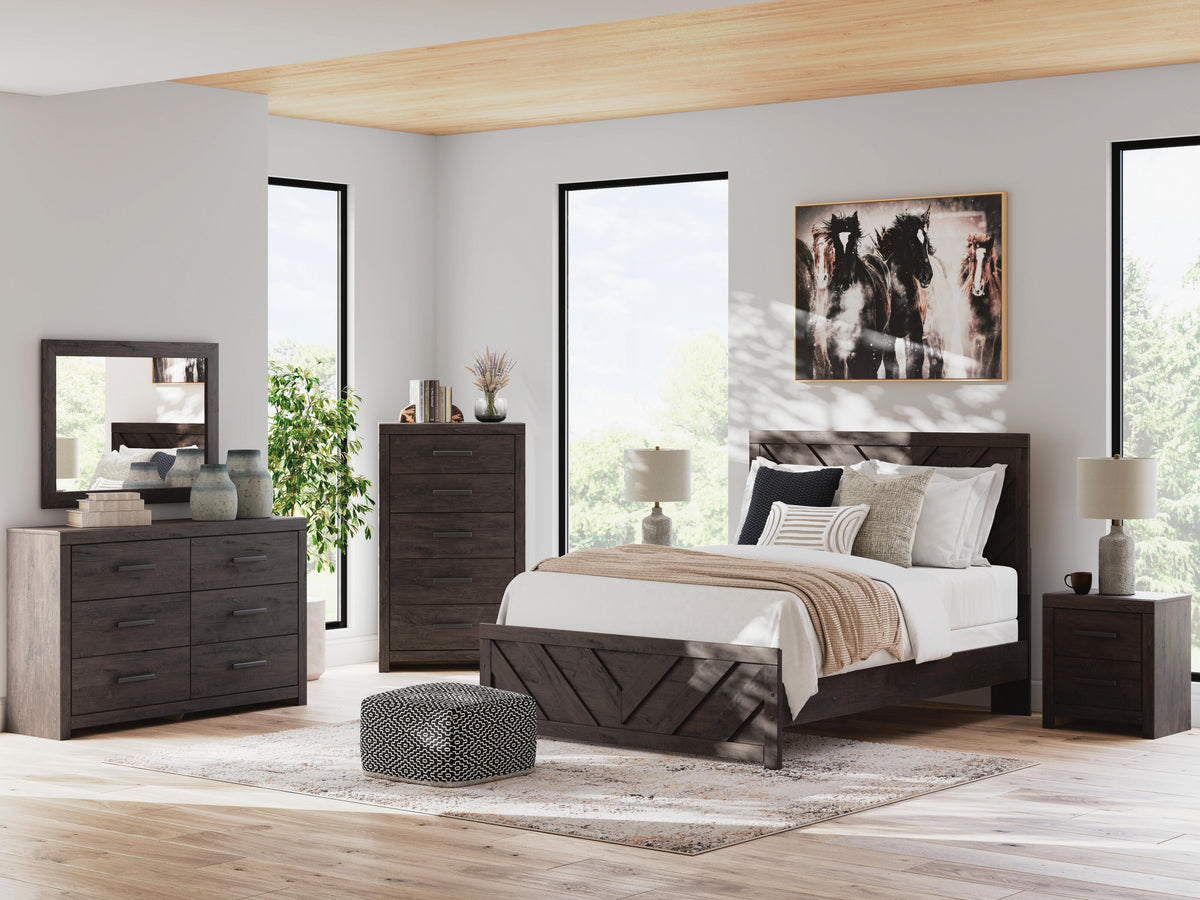 Prendonea Bedroom Sets - B3789B9, B3789B10, B3789B12, B3789B7, B3789B5, B3789B11, B3789B6 - product view or room setting; complete kit and included component views (supplier image 35)