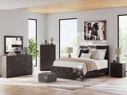 Prendonea Bedroom Sets - B3789B9, B3789B10, B3789B12, B3789B7, B3789B5, B3789B11, B3789B6 - product view or room setting; complete kit and included component views (supplier image 35)