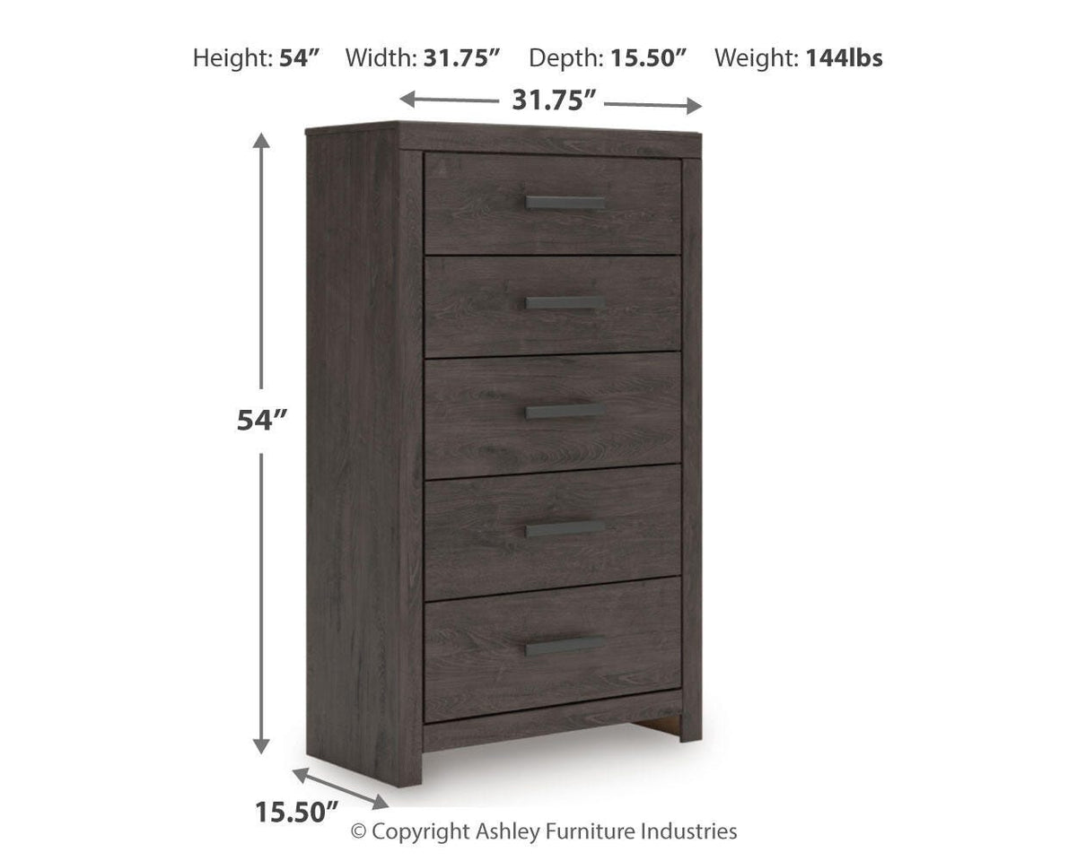Prendonea Bedroom Sets - B3789B12 - approximate manufacturer dimensions (supplier image 67)