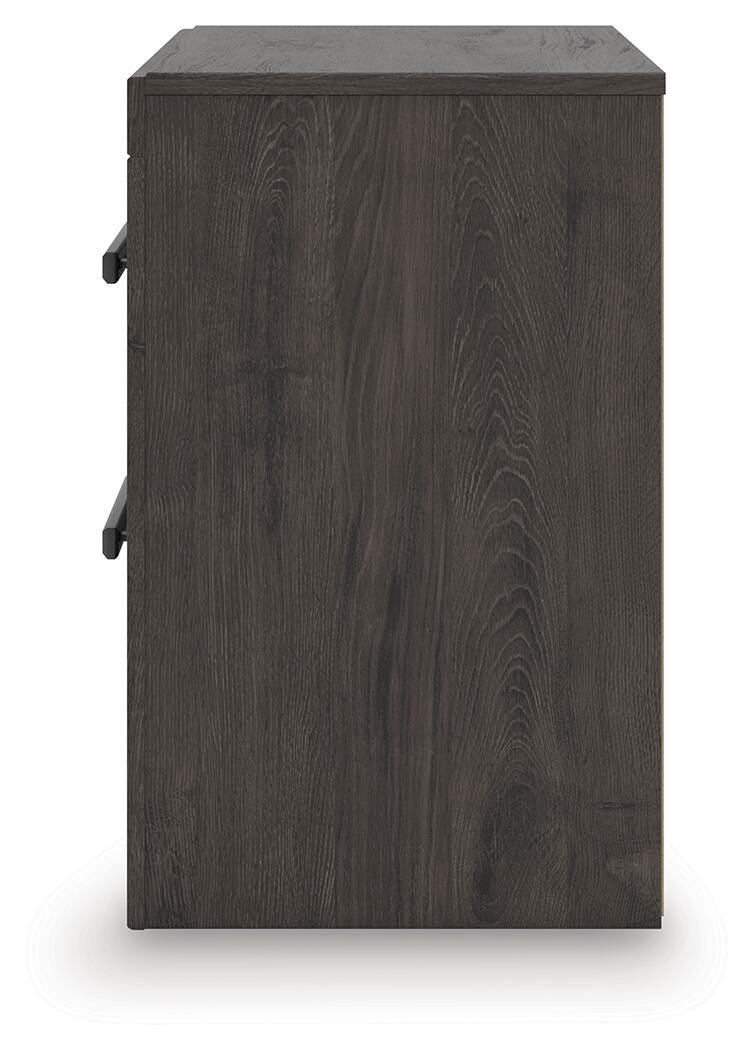 Prendonea Nightstand - B3789-92 - product view or room setting; only nightstand included (supplier image 5)
