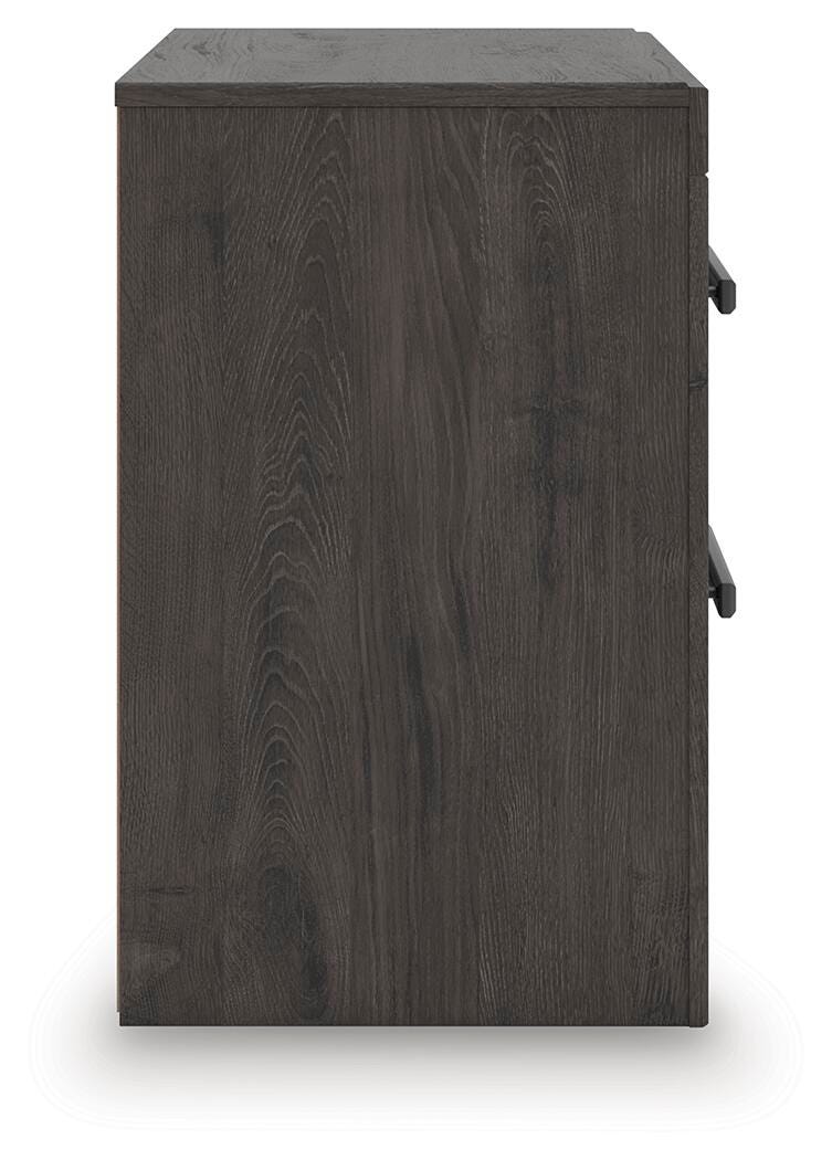 Prendonea Nightstand - B3789-92 - product view or room setting; only nightstand included (supplier image 6)