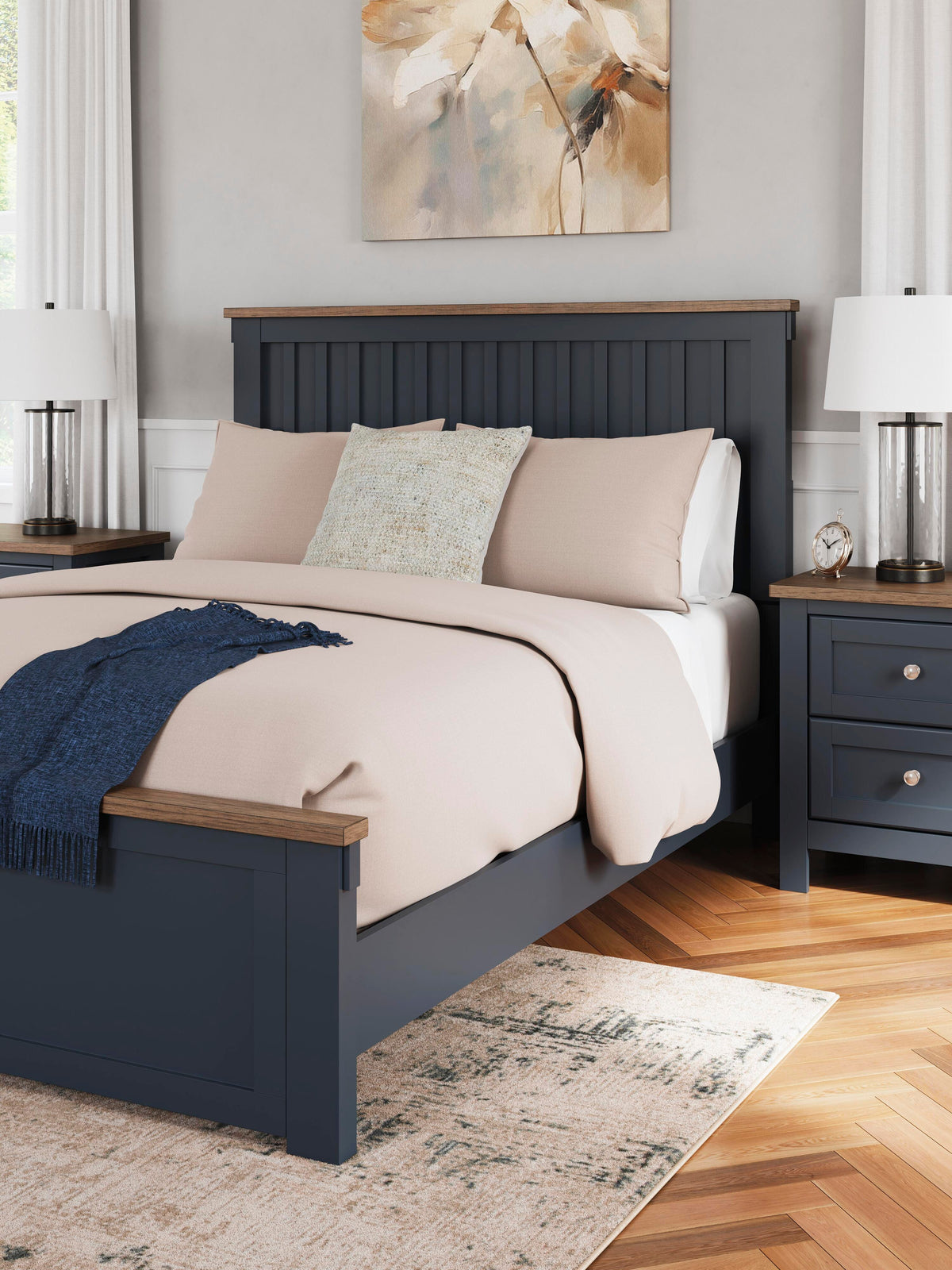 Landocken Panel Bed