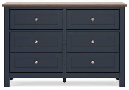 Landocken Dresser - B414-21 - product view or room setting; only dresser included (supplier image 5)