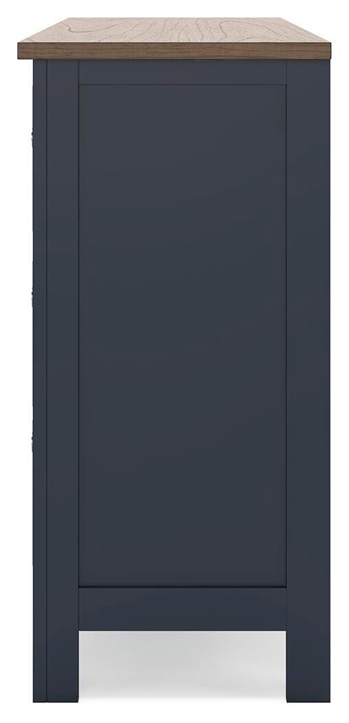 Landocken Dresser - B414-21 - product view or room setting; only dresser included (supplier image 7)