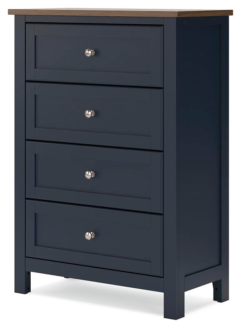 Landocken Chest of Drawers - B414-45 - product view or room setting; only chest included (supplier image 3)