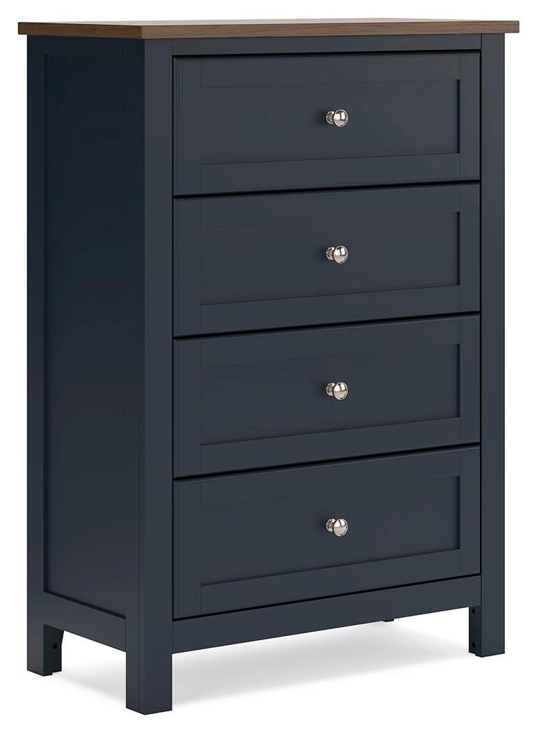 Landocken Chest of Drawers - B414-45 - product view or room setting; only chest included (supplier image 1)