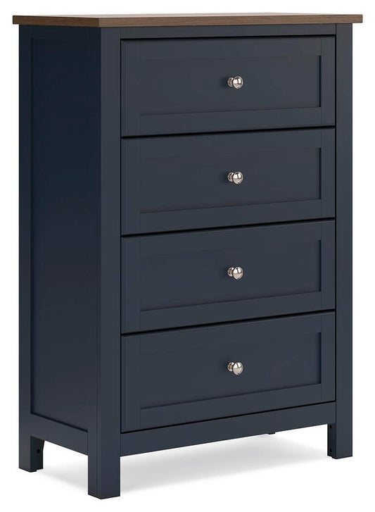 Landocken Chest of Drawers - B414-45 - product view or room setting; only chest included (supplier image 1)