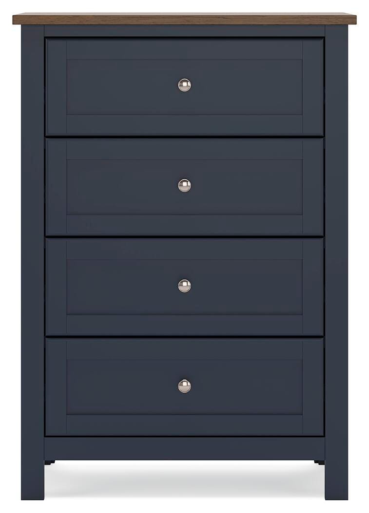 Landocken Chest of Drawers - B414-45 - product view or room setting; only chest included (supplier image 5)