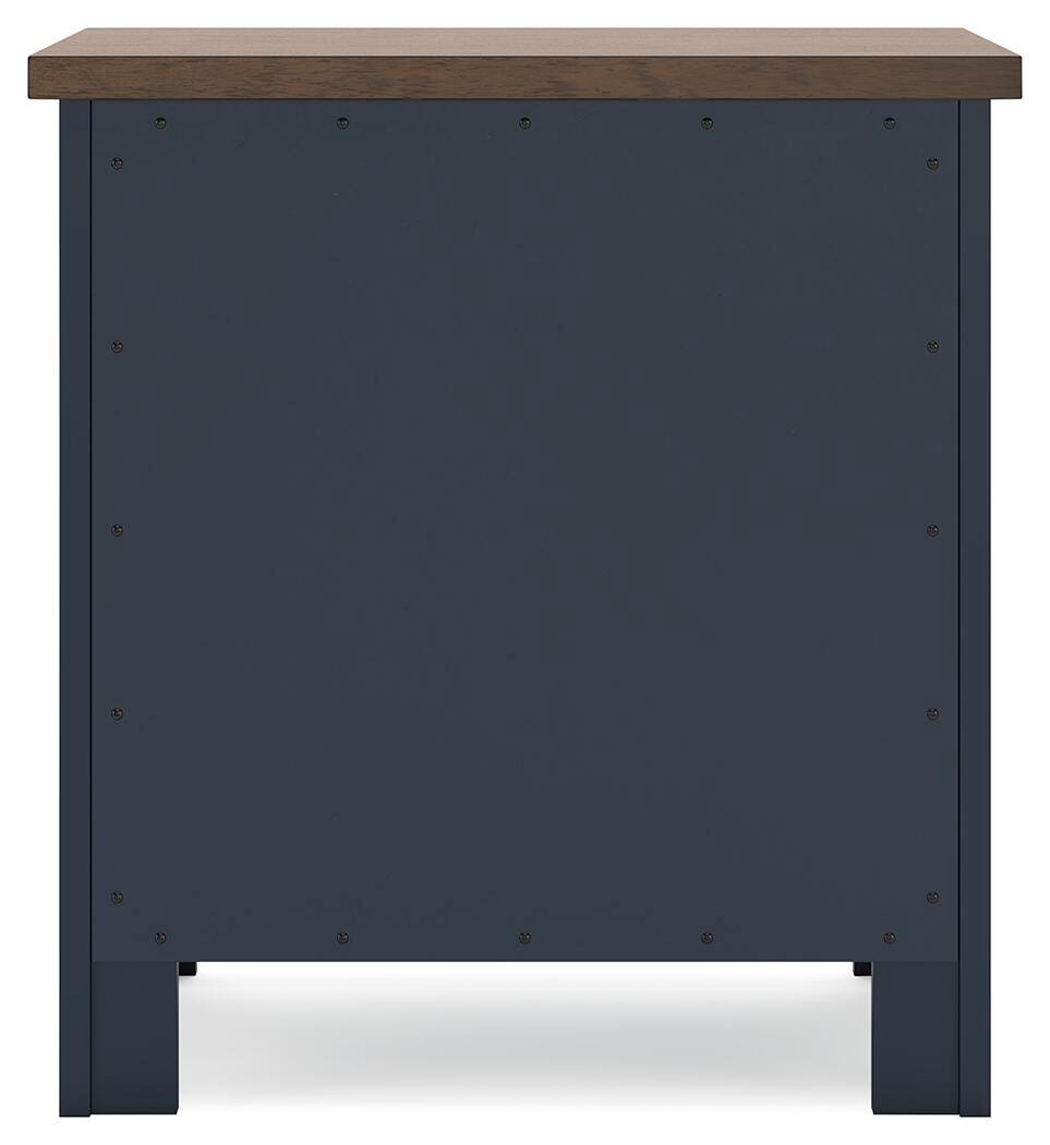 Landocken Nightstand - B414-92 - product view or room setting; only nightstand included (supplier image 6)