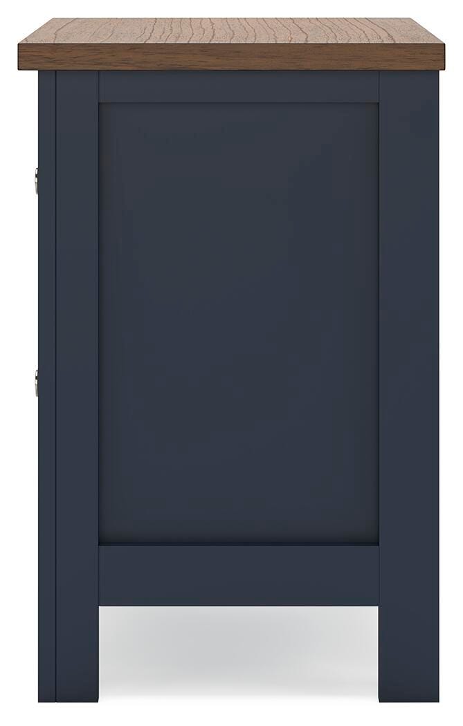 Landocken Nightstand - B414-92 - product view or room setting; only nightstand included (supplier image 7)