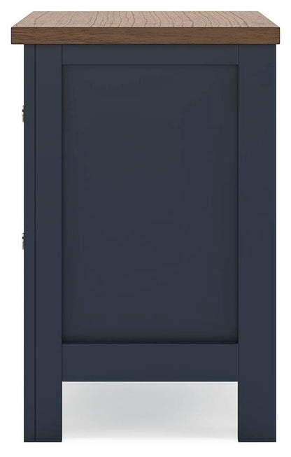 Landocken Nightstand - B414-92 - product view or room setting; only nightstand included (supplier image 7)