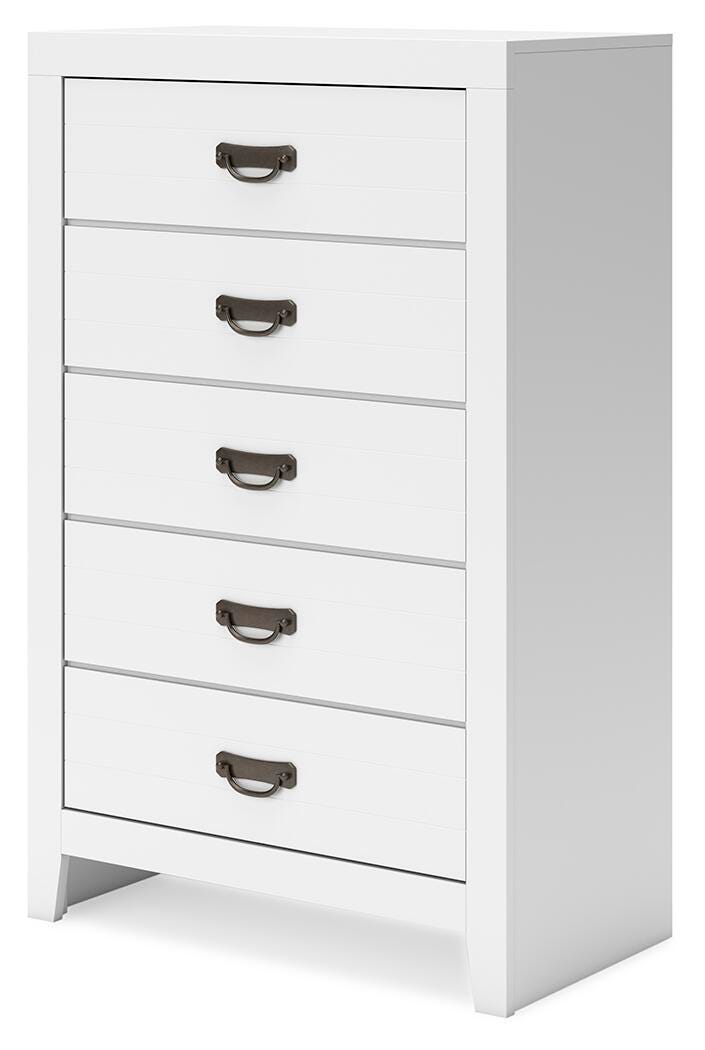 Binterglen Chest of Drawers - B427-46 - product view or room setting; only chest included (supplier image 3)