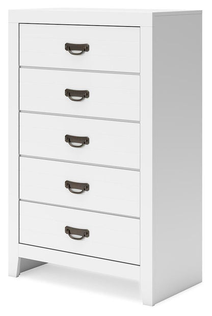Binterglen Chest of Drawers - B427-46 - product view or room setting; only chest included (supplier image 3)