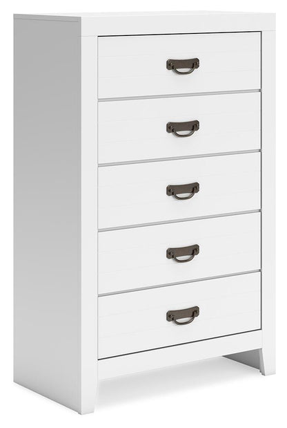 Binterglen Chest of Drawers - B427-46 - product view or room setting; only chest included (supplier image 1)
