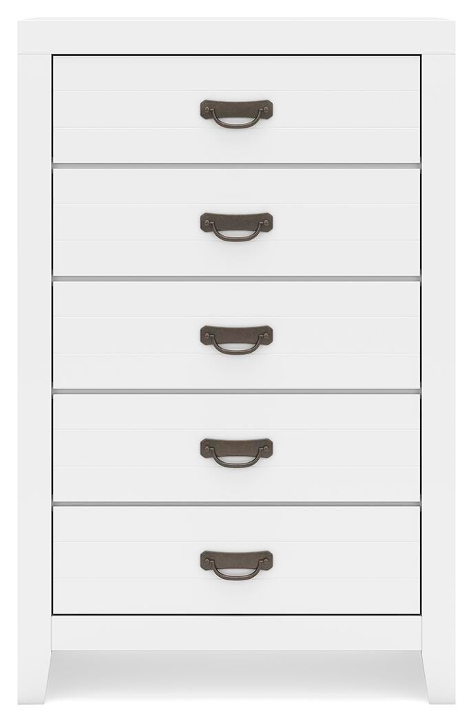 Binterglen Chest of Drawers - B427-46 - product view or room setting; only chest included (supplier image 5)