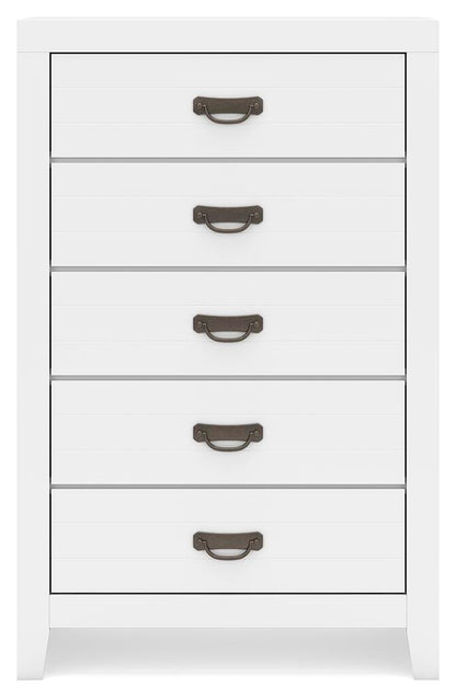 Binterglen Chest of Drawers - B427-46 - product view or room setting; only chest included (supplier image 5)