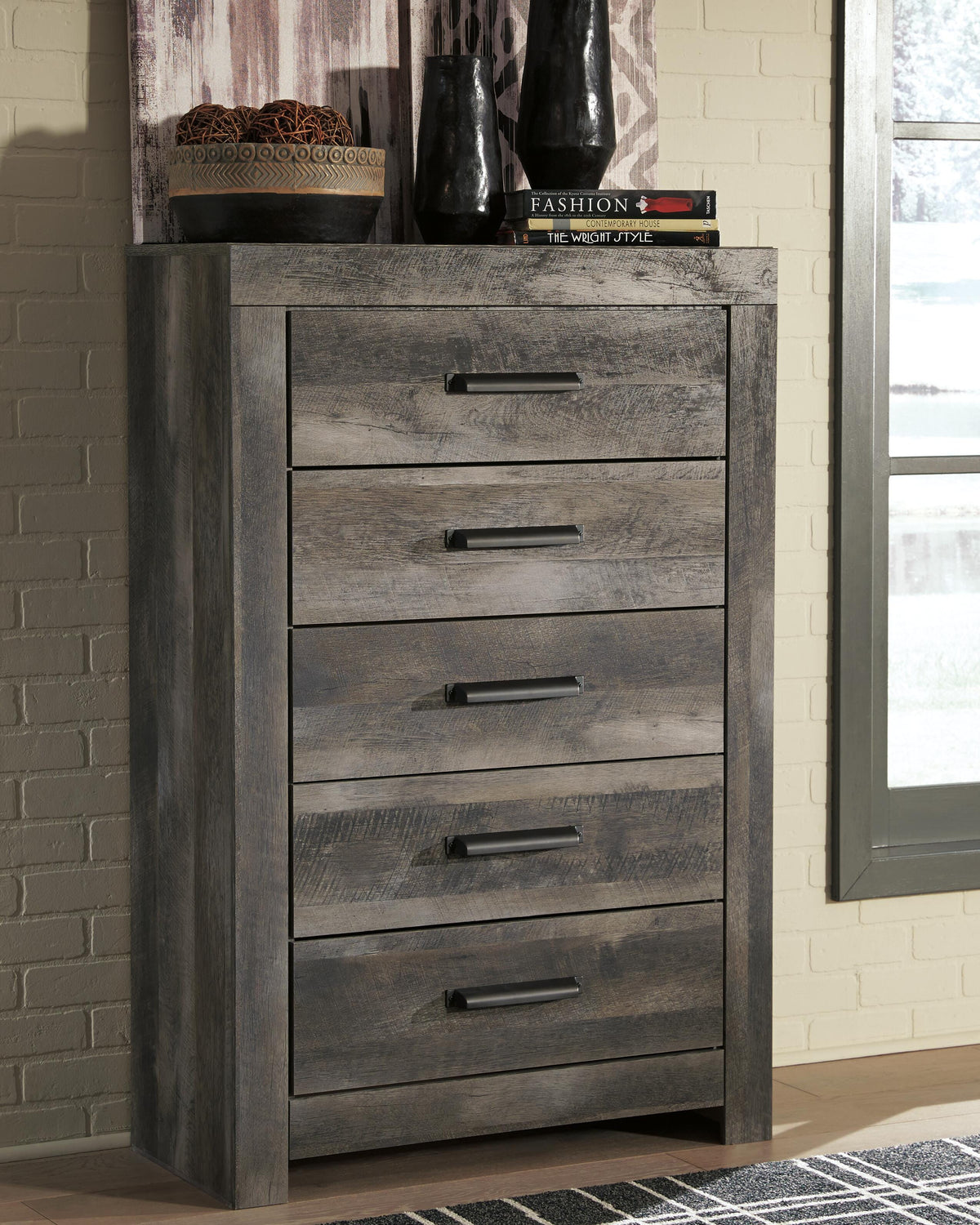 Wynnlow Chest of Drawers - B440-46 - product view or room setting; only chest included (supplier image 2)