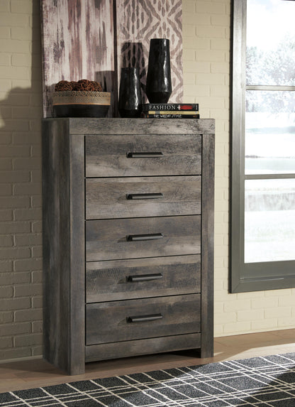 Wynnlow Chest of Drawers - B440-46 - product view or room setting; only chest included (supplier image 3)