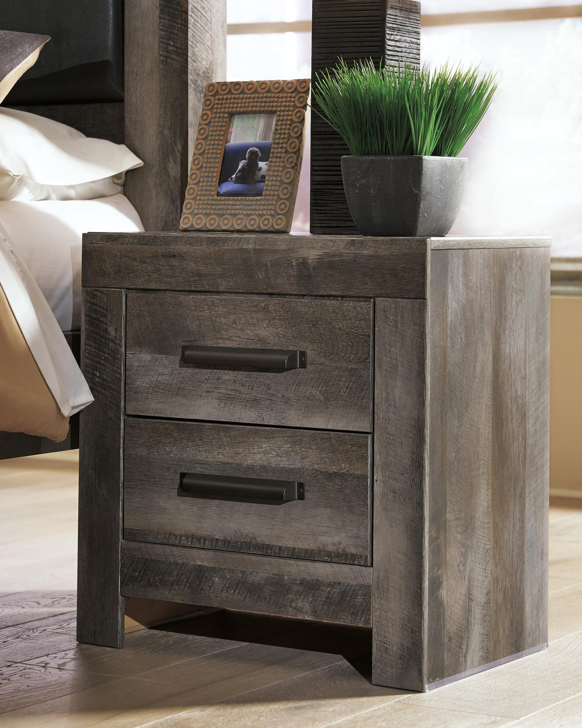 Wynnlow Nightstand - B440-92 - product view or room setting; only nightstand included (supplier image 2)