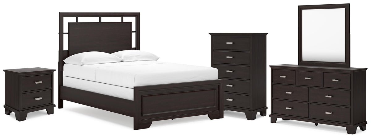 Covetown Bedroom Sets - B441B13 - product view or room setting; complete kit and included component views (supplier image 81)