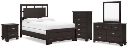 Covetown Bedroom Sets - B441B13 - product view or room setting; complete kit and included component views (supplier image 81)