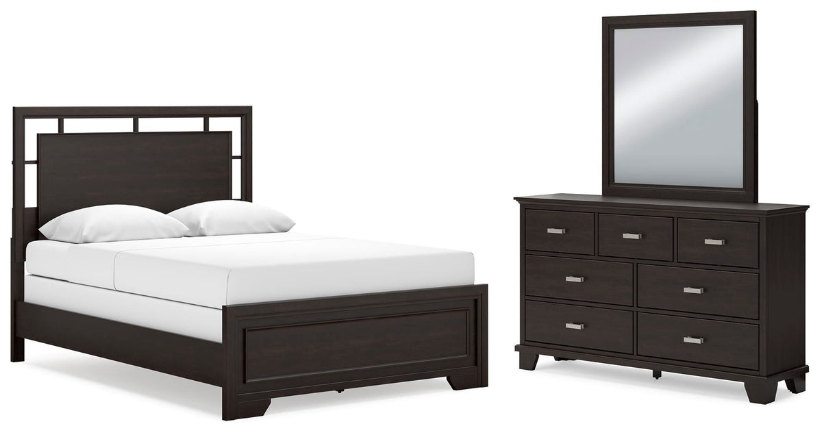 Covetown Bedroom Sets - B441B7 - product view or room setting; complete kit and included component views (supplier image 28)