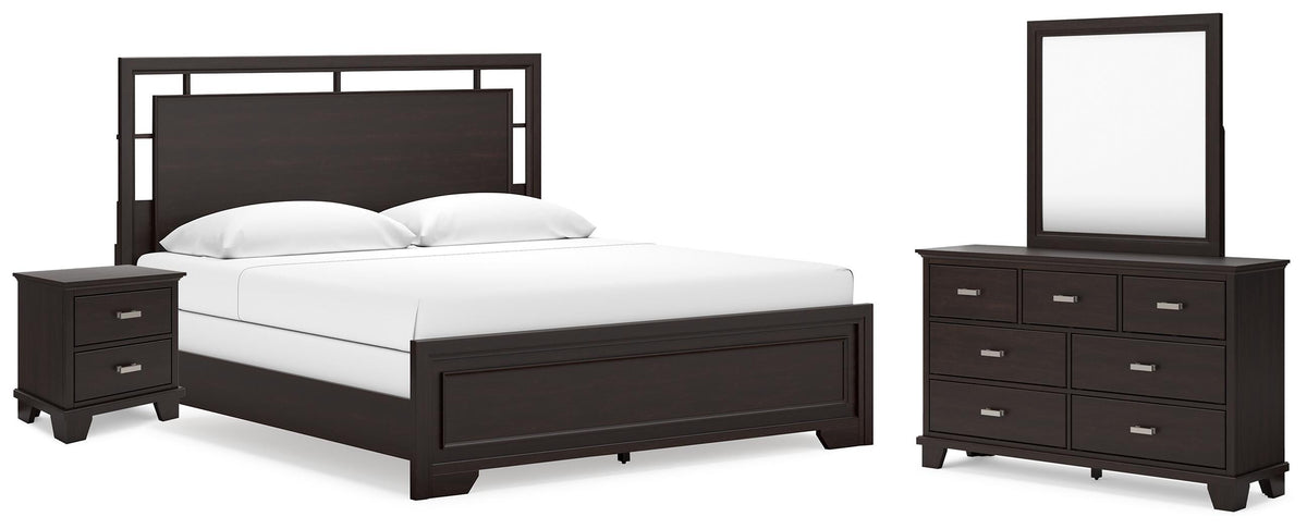 Covetown Bedroom Sets - B441B15 - product view or room setting; complete kit and included component views (supplier image 84)