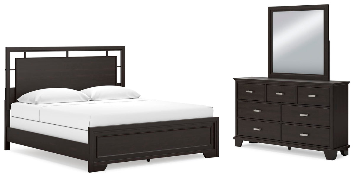 Covetown Bedroom Sets - B441B10 - product view or room setting; complete kit and included component views (supplier image 1)