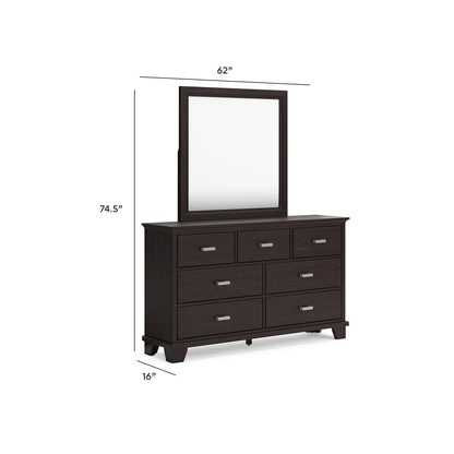 Covetown Bedroom Sets - B441B10, B441B7, B441B3, B441B11, B441B12, B441B5, B441B14, B441B13, B441B15 - approximate manufacturer dimensions (supplier image 27)
