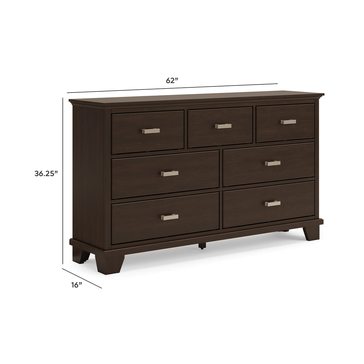 Covetown Dresser - B441-31 - approximate manufacturer dimensions (supplier image 8)