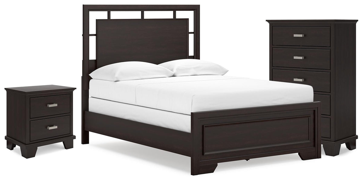 Covetown Bedroom Sets - B441B16 - product view or room setting; complete kit and included component views (supplier image 86)