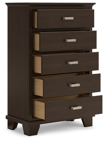 Covetown Bedroom Sets - B441B14, B441B13, B441B16 - product view or room setting; complete kit and included component views (supplier image 74)