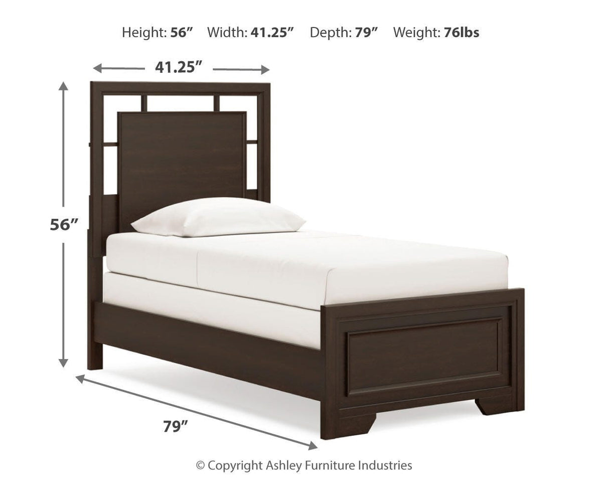 Covetown Bedroom Sets - B441B3 - approximate manufacturer dimensions (supplier image 43)